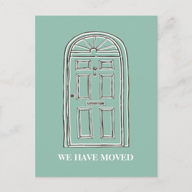 JEDE FARBE - Ankündigung über die Türbewegung Post (Vorderseite)