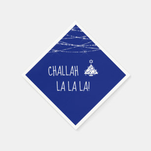 Jede Farbe Chrismukka Tree Niedlich Challah La La  Serviette