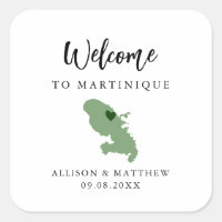 Jede Farbe Martinique Hochzeitungs-Begrüßungstasch