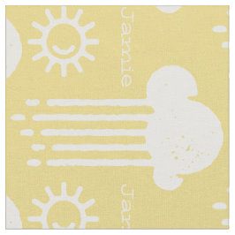 Jede Farbe meines Sonnenscheins Regen Cloud Person Stoff