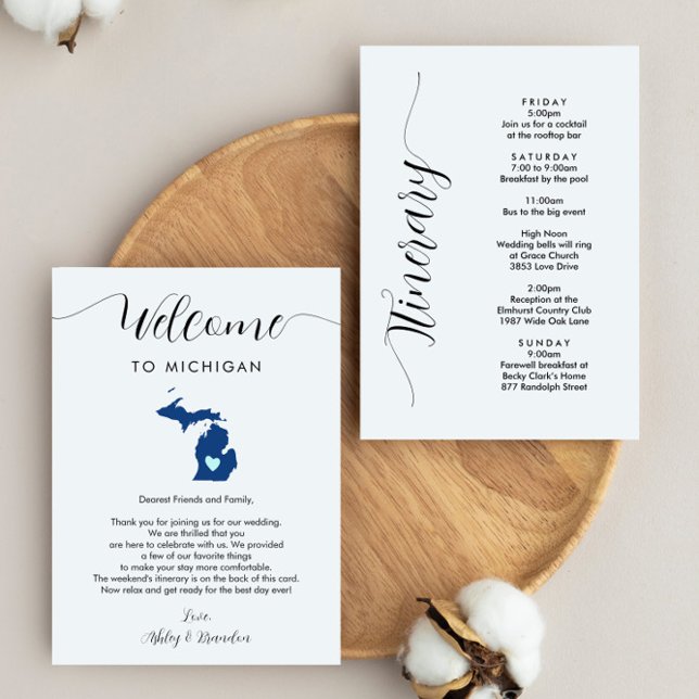 Jede Farbe Michigan Hochzeit Begrüßungsreise (Von Creator hochgeladen)