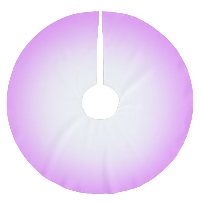 Jede Farbe mit rosa Ombre Tree Rock Polyester Weihnachtsbaumdecke (Vorderseite)