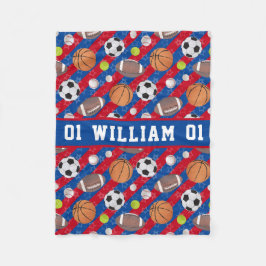 Jede Farbe - Multiball-Sport Fleecedecke