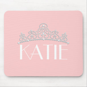 Jede Farbe Personalisiert Tiara Mousepad