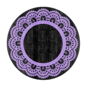 JEDE FARBE! Skull Lace Cutting Board Schneidebrett