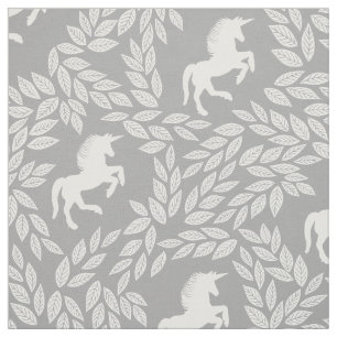 Jede Farbe wird als graues Einhornblumen angezeigt Stoff