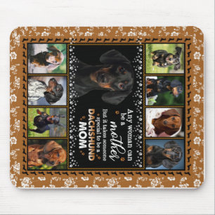 Jede Frau kann eine Dackel Mama Hund Liebe Blanket Mousepad