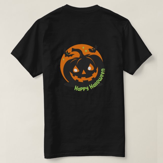 Jede Halloween-Ecke ist voller Terror T-Shirt (Design Rückseite)