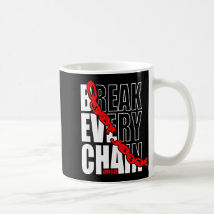 Jede Kette sprengen _ Johannes 8:36 _ Bibel Motivi Kaffeetasse