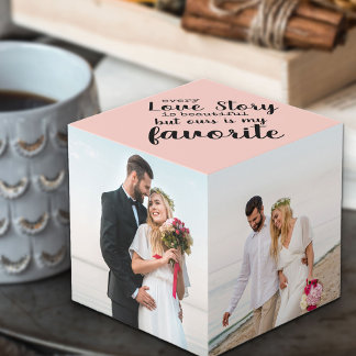 Jede Liebe Geschichte ist wunderschön 4 Hochzeiten Würfel