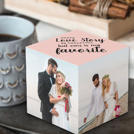 Jede Liebe Geschichte ist wunderschön 4 Hochzeiten Würfel