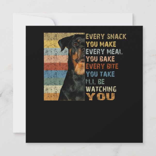 Jede Mahlzeit, die Sie backen Einladung (Vorderseite)