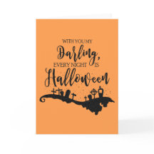 Jede Nacht ist Halloween-Grafikkarte