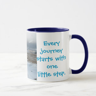 Jede Reise beginnt .............. Tasse