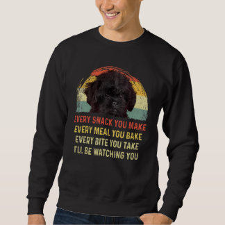 Jede Snack, die Sie machen Affenpinscher Hund Mama Sweatshirt