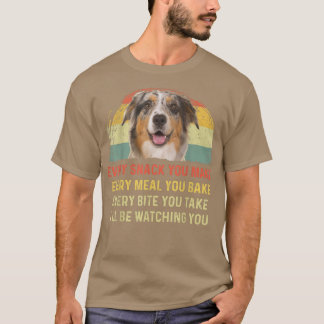 Jede Snack, die Sie machen Aussie Hund Mama Hund V T-Shirt