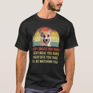 Jede Snack, die Sie machen Pembroke Wal Corgi Hund T-Shirt