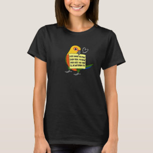 Jede Snack-Mahlzeit oder Biss I Jenday Conure Parr T-Shirt