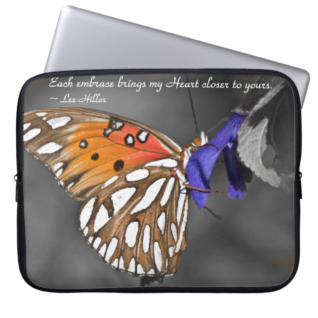 Jede Umarmung bringt mein Herz... Laptop Sleeve (Vorderseite)