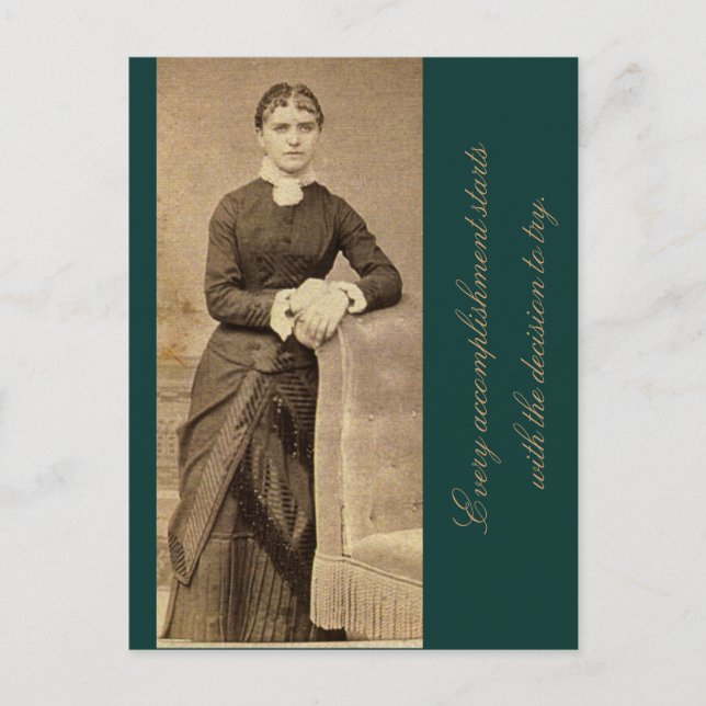 Jede Umsetzung beginnt mit der Entscheidung Postkarte (Vorderseite)