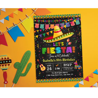 JEDE VERANSTALTUNG - Fiesta Mexikanische Einladung