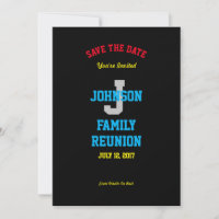 Jede Wiedersehen mit Familienname Save the Date Ei
