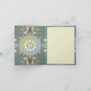 Jedem Anlass Foto Floral Mandala Karte