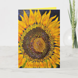 Jeden Anlaß-Grußkarte Sonnenblumen Karte