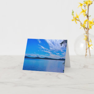 jeden Anlaß, innen leer, schöner Tag am See Karte