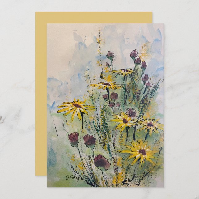 Jeden Anlaß-Note-Karte Dankeskarte (Vorne/Hinten)