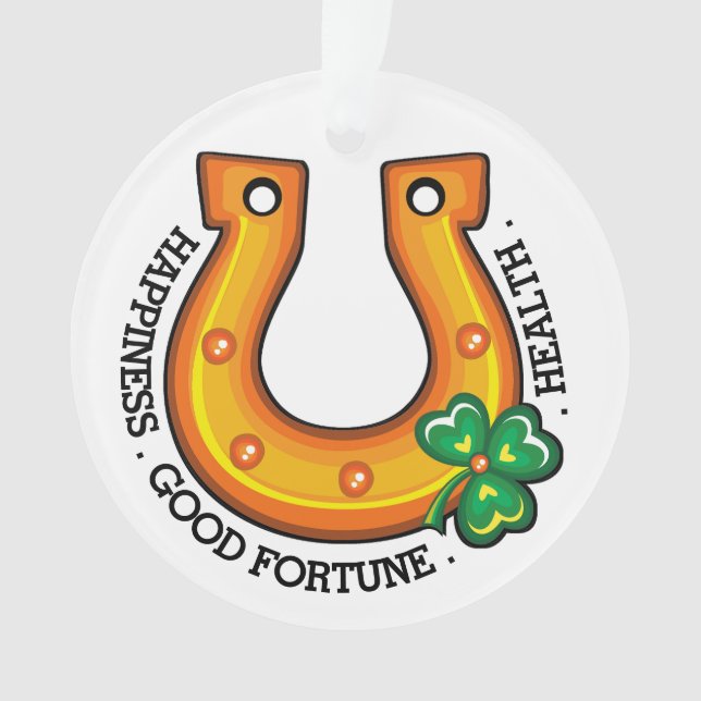 Jeden Anlaß Viel Glück Ornament (Vorderseite)