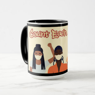 Jeden Atemzug zählen Tasse