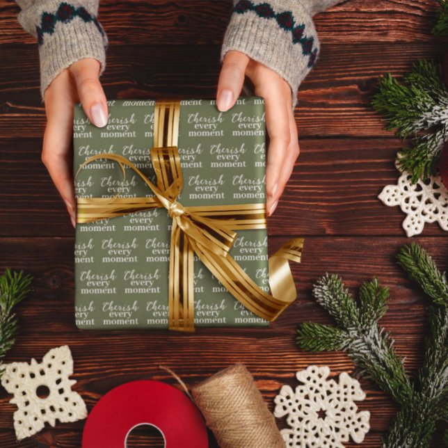 Jeden Augenblick herrichten Geschenkpapier (Von Creator hochgeladen)