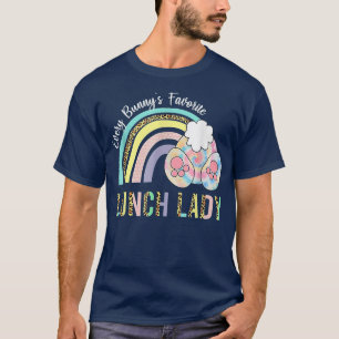 Jeden Bunny's Lieblings-Mittagessen Lady Lehrer Fu T-Shirt