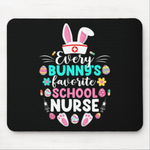 Jeden Bunny's Lieblings-Schulkur Kurse Funny Oster Mousepad