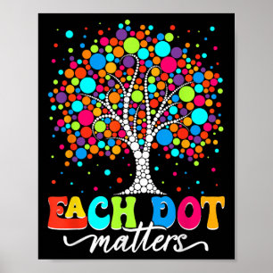 Jeden Dot S Polka Dots Tree Happy Dot Day Kinder M Poster