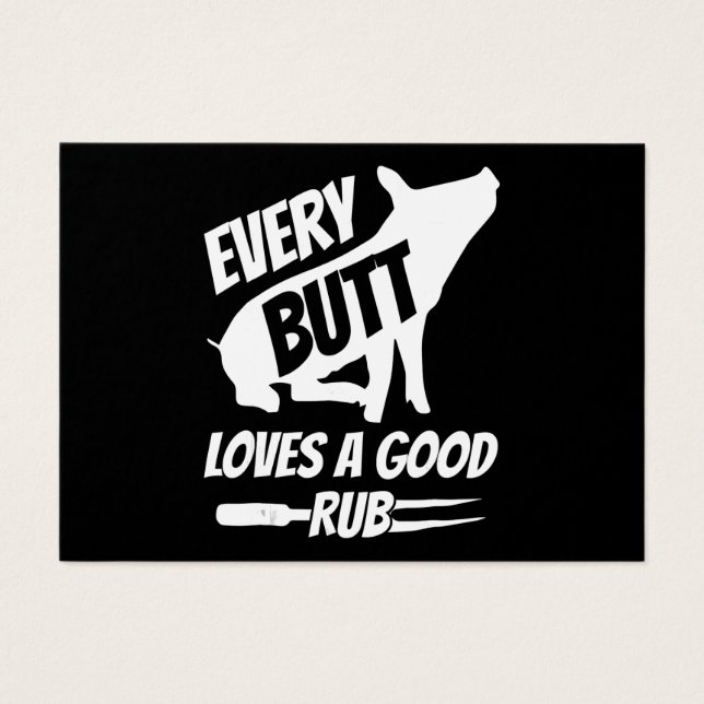 Jeden Hintern Lieben ein gutes Rub Funny Pig Schwe (Vorderseite)