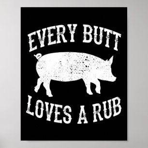 Jeden Hintern Lieben eine raub Phantastische Fleis Poster