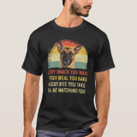 Jeden Imbiss, den Sie belgische Mama Malinois Hund