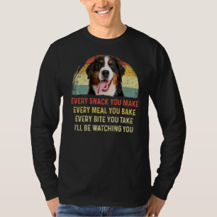 Jeden Imbiss macht man Berner Hunde Mama Hund T-Shirt