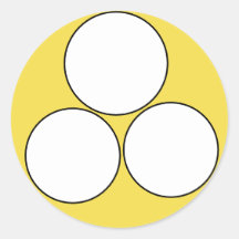 jeden kleinen Kreis aus HERSHY KISSES STICKERS aus