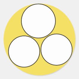 jeden kleinen Kreis aus HERSHY KISSES STICKERS aus