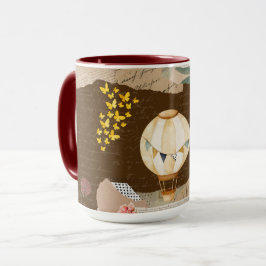 Jeden Moment genießen Tasse