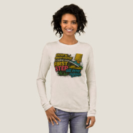Jeden Morgen Erster Schritt - T-Shirt Tri-Blend Shirt