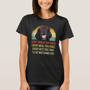 Jeden Snack, den du machst Flat Coated Retriever H T-Shirt