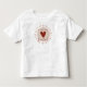 Jeden Tag bin ich geliebt Boho Heart Sun Matching Kleinkind T-shirt (Vorderseite)