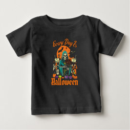 Jeden Tag ist Halloween Baby T-shirt
