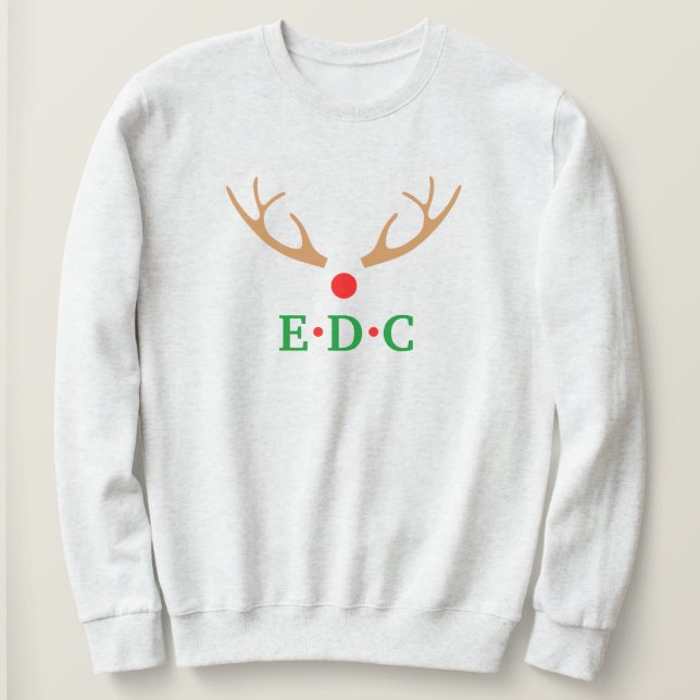 Jeden Tag ist Weihnachts-Sweatshirt Sweatshirt (Design vorne)