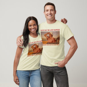 JEDEN TAG LEBEN WIR GLÜCKLICHERES SSSR T-Shirt