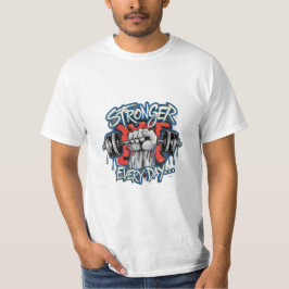 Jeden Tag T - Shirt kräftiger - Motivierend Fitnes